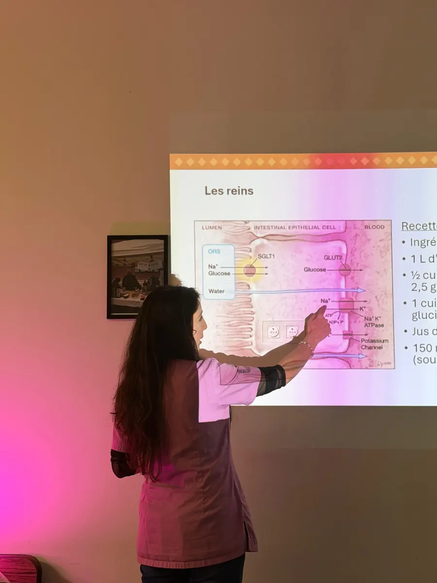Atelier santé animé par le Dr Msellek Malika